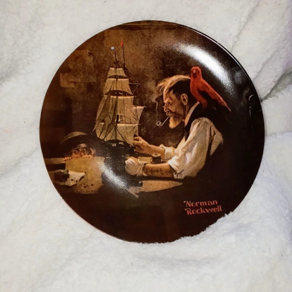 Norman Rockwell Plate 